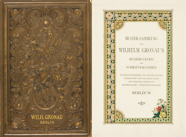 Wilhelm Gronau’s 1891 type specimen catalog