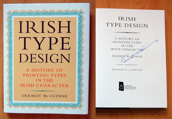 Dermot McGuinne, Irish Type Design, 2nd Edition