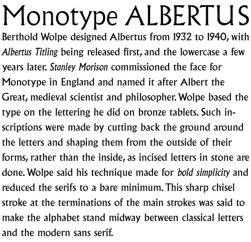 Longer showing of Albertus