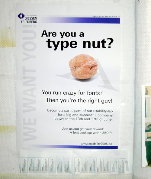 Poster: Are you a type nut?