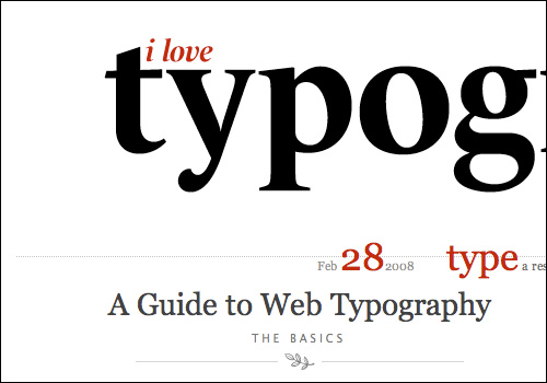 Do you love typography?
