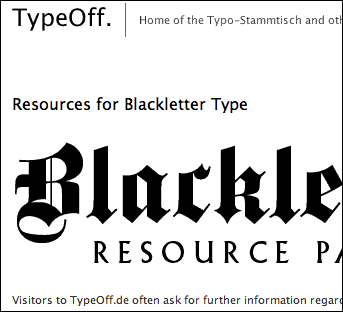 Blackletter Flag