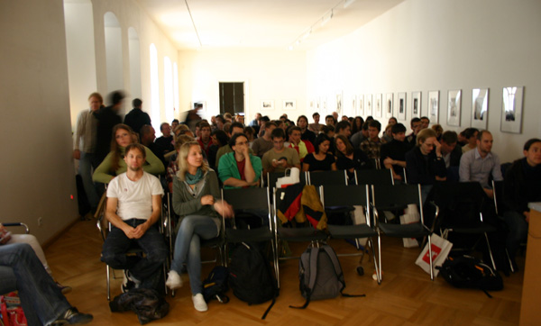 The TypeTalks audience