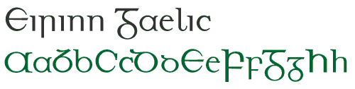 Eirinn Gaelic