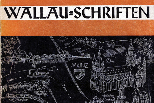 Closeup of the Wallau Brochure's Cover