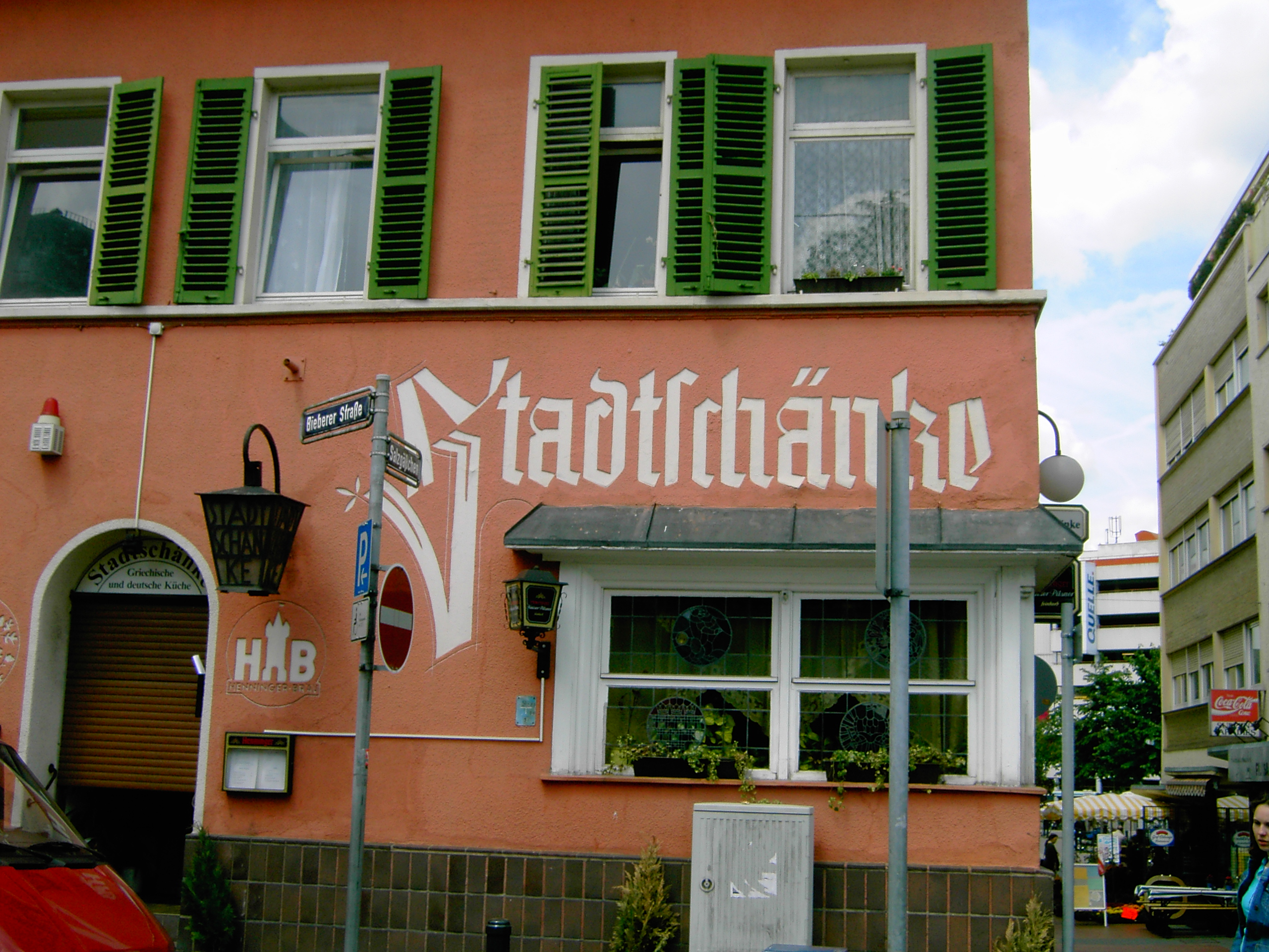 Offenbach Stadtschänke Fassade