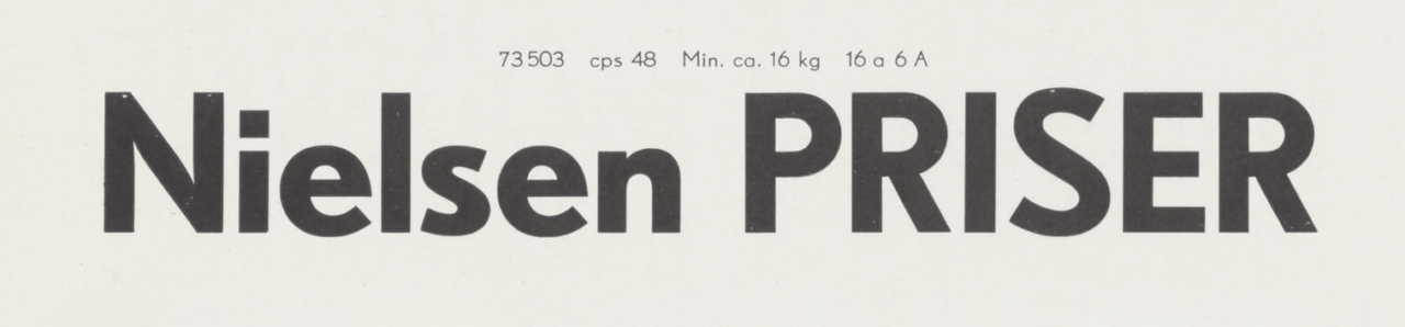 Specimen of Berthold’s Fette Berthold-Grotesk typeface.