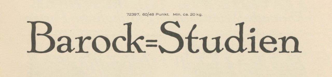 Specimen of Berthold’s Nova typeface.