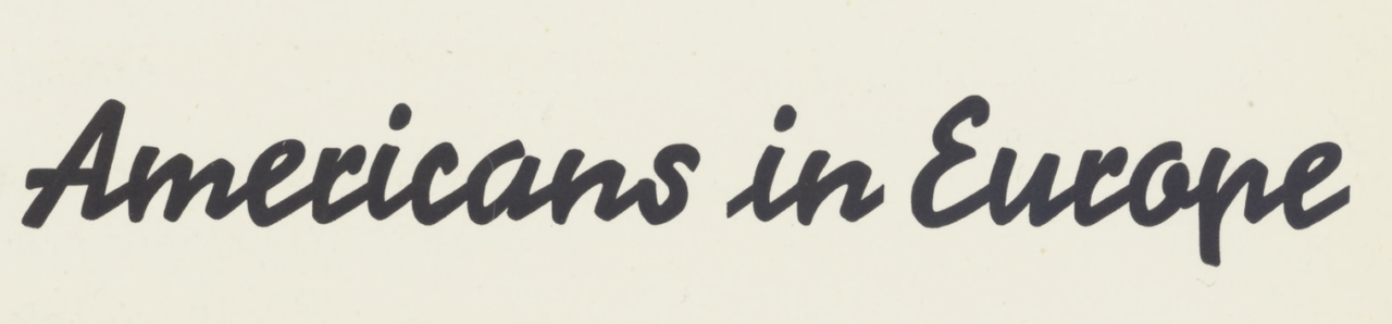 Specimen of Berthold’s Signal typeface, designed by Walter Wege.