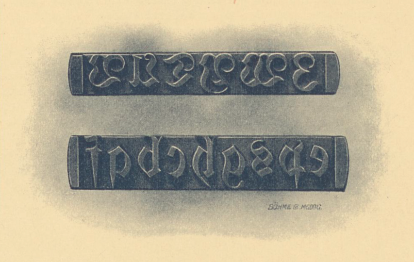 Two Modellzeilen. The top one reads ZWYTUV. The lower one reads epsghcbqf.